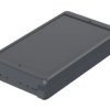 ABS enclosure, (L x W x H) 231 x 125 x 40 mm, graphite gray (RAL 7024), IP66, 96035244