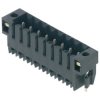 Pin header, 3 pole, pitch 3.5 mm, straight, black, 1805230000