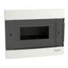 Rozdzielnica podtynkowa 8 modułowa 1x8M drzwi transparentne IP40 Easy9 EU EZ9EU-1-8-PT-T EZ9EUA108 SCHNEIDER ELECTRIC