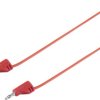 Przewód pomiarowy VOLTCRAFT VC-8557675, czerwony
