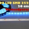 Taśma LED 3528 -300 niebieska Wodoodporna (20cm)