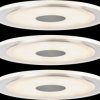 92917 Recessed luminaire LED Whirl, 3x6 W, 3000 K, dimmable, round, al