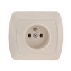 Simon Akord Gniazdo Pojedyncze Z/U 16A Ip20 Beżowe Agz1e/12