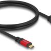 Kabel DeLOCK USB 10 Gbps wtyk USB typu A do wtyku USB typu C 1 m czerwony metalowy