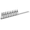 Expert E030703 Socket Set of 10 TORX 1/4in Drive