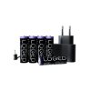 Shelly LOQED Power Kit - zestaw akumulatorów 8x AA Ni-MH + zasilacz - do inteligentnego zamka LOQED
