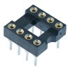 8 Pin DIP/DIL Turned Pin IC Socket Connector 0.3