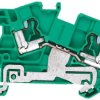 Blok zacisków na szynę DIN Siemens 8WH6001-0CF07 poziomy: 1 8WH Zielony, Żółty 2.5 mm² wtyczka