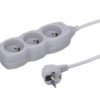 Przedłużacz 3-Gniazdowy, 1,5M Szary, 3X1,0Mm Owy / 24226