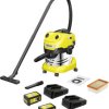 Bezprzewodowy odkurzacz do pracy na sucho i mokro Kärcher Home & Garden WD 4-18 S Dual Battery Set V-20/22 1.628-626.0 2