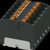 3273826 PTFIX distributor block, 12x4, black