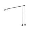 Lampa Przysufitowa Fourty 5Xgu10 R50, Gu10 R35 Czarny 11448 Nowodvorski