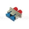 Adapter światłowodowy hybrydowy SC/UPC - FC/UPC duplex, wielomodowy