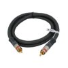 VITALCO RKD150 Kabel Coaxial Audio 1x RCA Cinch (wtyk / wtyk) 1m