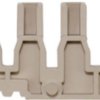 Multi level terminal, Screw connection, dark beige