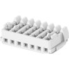 Socket housing, 7 pole, pitch 1.5 mm, natural, 353293-7