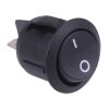 On-Off 20mm Round Rocker Switch SPST 10A 250VAC R13-244A-02