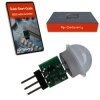 SR312 Mini PIR Motion Sensor 12V – Infrared IR Sensor Module for Arduino, 2.7–12V, 100° Detection, 5m Range, Compact Motion Dete