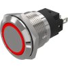 Signal light, 24 V (AC), 24 V (DC), 250 V, red, Mounting Ø 19 mm, 82-10-000571