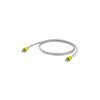 Weidmuller 1312160003 RJ45 Crossover Network Cable CAT 6A S/FTP 0.3m Grey S/FTP