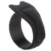 Opaski rzepowe 20x125 BTB Straps czarne /opakowanie 10szt./