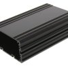 Obudowa urządzeń elektronicznych, aluminiowa wysokość zew: 40 mm szerokość zew: 81,4 mm długość zew: 125 mm 125 x 81.4