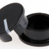 Nakładka pokrętła potencjometru oś: 6.4mm średnica: 19mm Plastik Czarny RS PRO