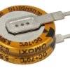 Kondensator; elektrolityczny; podtrzymania napięcia; 0,22F; 5,5V; SE-5R5-D224VYV; 20%; 4,5x12x12mm; 4,2mm; pionowy; przewlekany