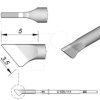 C115111 C115 soldering tip, blade-shaped, C115111/3.5 x 0.7 mm, angled