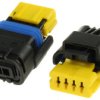 Złącze motoryzacyjne 4-pinowe Delphi 4-rzędowe Żeńskie Sicma Kabel 211PC042S4021 Mini uszczelniona obudowa sprzęgła