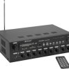 Omnitronic CPZ-120P ELA Wzmacniacz ELA 120 W 4-kanałowy 4 strefy