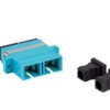 Mirsan Adapter Om3 Multimodowy Sc Duplex (Turkusowy)