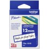 Brother TZEFA3 1368935 TZe Tape Strong Adhesive Flexible 9mm x 8m White