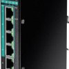 TRENDnet TI-PG541i 6-portowy przełącznik PoE + przemysłowy Gigabit Layer 2 na szynę DIN
