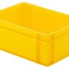 LA-KA-PE 204023 Pojemnik do sztaplowania Transport-Stapelkasten TK 400/145-0, gelb aus Polypropylen (VPE 4 Stück) nadaje
