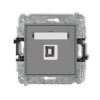 MINI Gniazdo USB-AB 2.0 szary mat 27MGUSB-3 KARLIK
