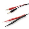 Hirschmann Test & Measurement TW 120 BAN Przewód pomiarowy złącze męskie, lamelkowe 4 mm sonda 1.20 m czarny, czerwony 1