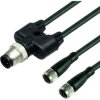 Pepperl+Fuchs 275520 Rozdzielacz i adapter czujnika/aktuatora V3-GM-BK1M-PUR-U-T-V1-G, piny: 3, 3, 1 m, 1 szt.