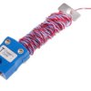 Termopara z odsłoniętym złączem T średnica 1/0.2mm długość 2m -75°C do +250°C Wtyk miniaturowy RS PRO