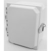 Hammond PJU864L IP66 Type 4X GRP Junction Box Hinged Lid with Snap Latch