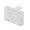 Klosz lampek do przycisku kształt: Prostokątny Biały Soczewka RS PRO 21.4 x 15.2 x 14.3mm