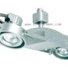 Estra FUSIO E72H srebrny GU10 2x50W Brilum 6061