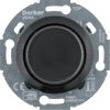 Serie 1930/Glas Ściemniacz obrotowy komfort z płytką czołową, czarny, obciążenie R/L/C 20-420 W, LED 3-100 W 294411