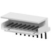 Pin header, 8 pole, pitch 2 mm, angled, natural, 292250-8