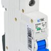Wyłącznik nadprądowy 1P C 63A 6kA AC LC-Tec EBS9B-1C/63 LCTEC-EBS9B-1C/63