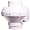 Wentylator kanałowy odśrodkowy fi 150 230V 80W 460m3/h 46dB biały VK150