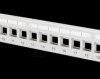 DN-91410-LF Patch panel, Cat.6a, 1U, 24-port, shielded, gray