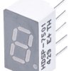 Wyświetlacz diodowy LED 7-segmentowy ze wspólną anodą 5,4 mcd RH DP, Czerwony 7.6mm Broadcom 626 nm