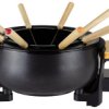 Fondue, Tristar, FO-1108 1000 W 8 widelców do fondue, czarny