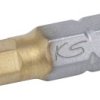 Bit szcześciokątny KS Tools 9113676 911.3676 C 6.3 1 szt.